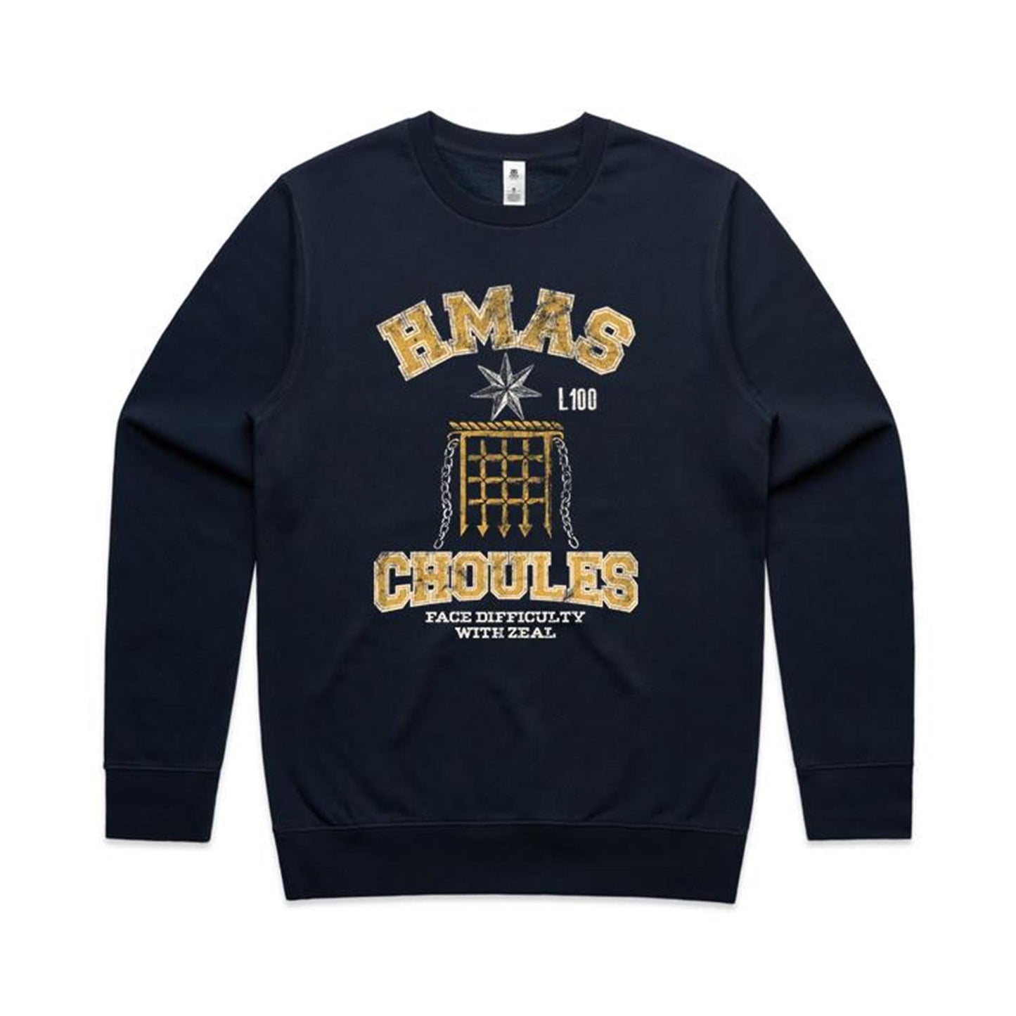 HMAS Choules L100 Men's Jumper (style Alpha)