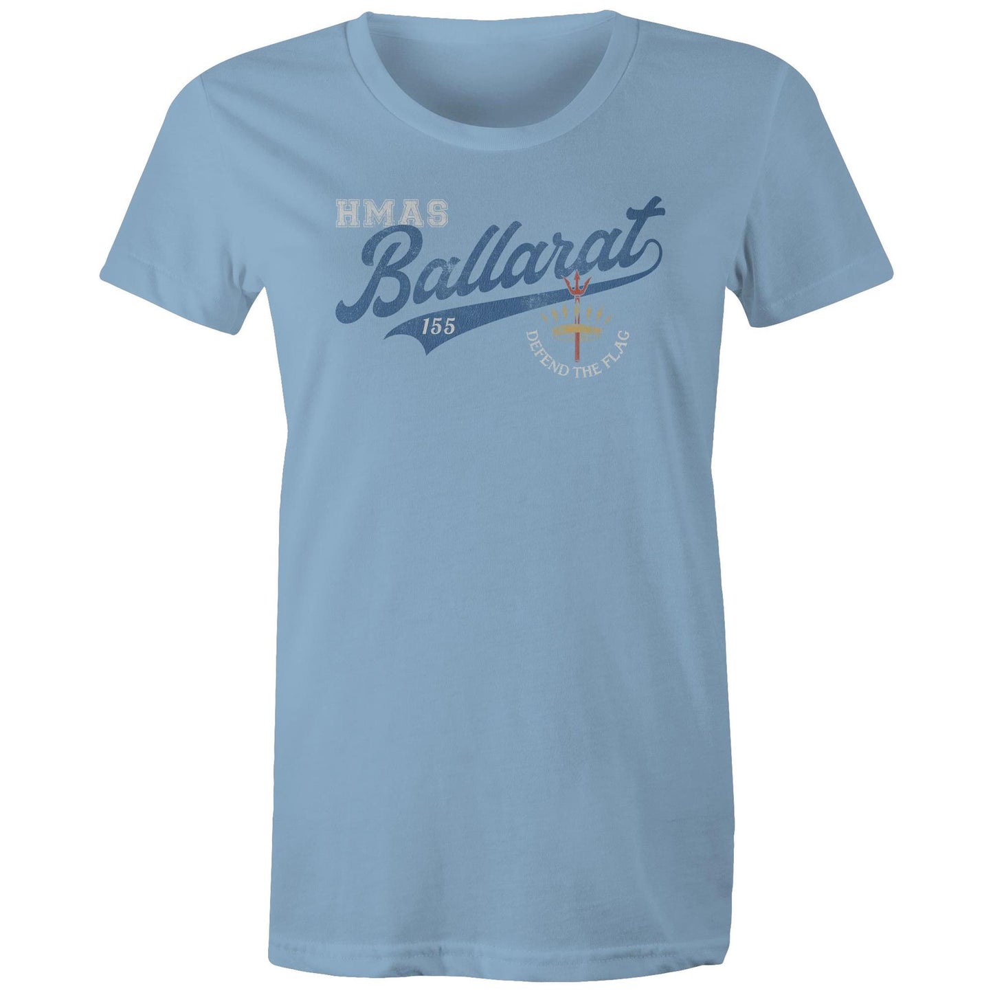 HMAS Ballarat (II) FFH156 Women's T-shirt (style Bravo)