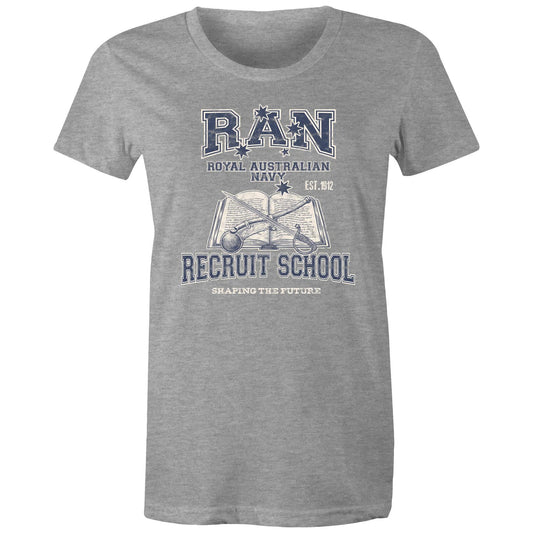 RAN Recruit School Women's T-shirt (style Alpha, blue)