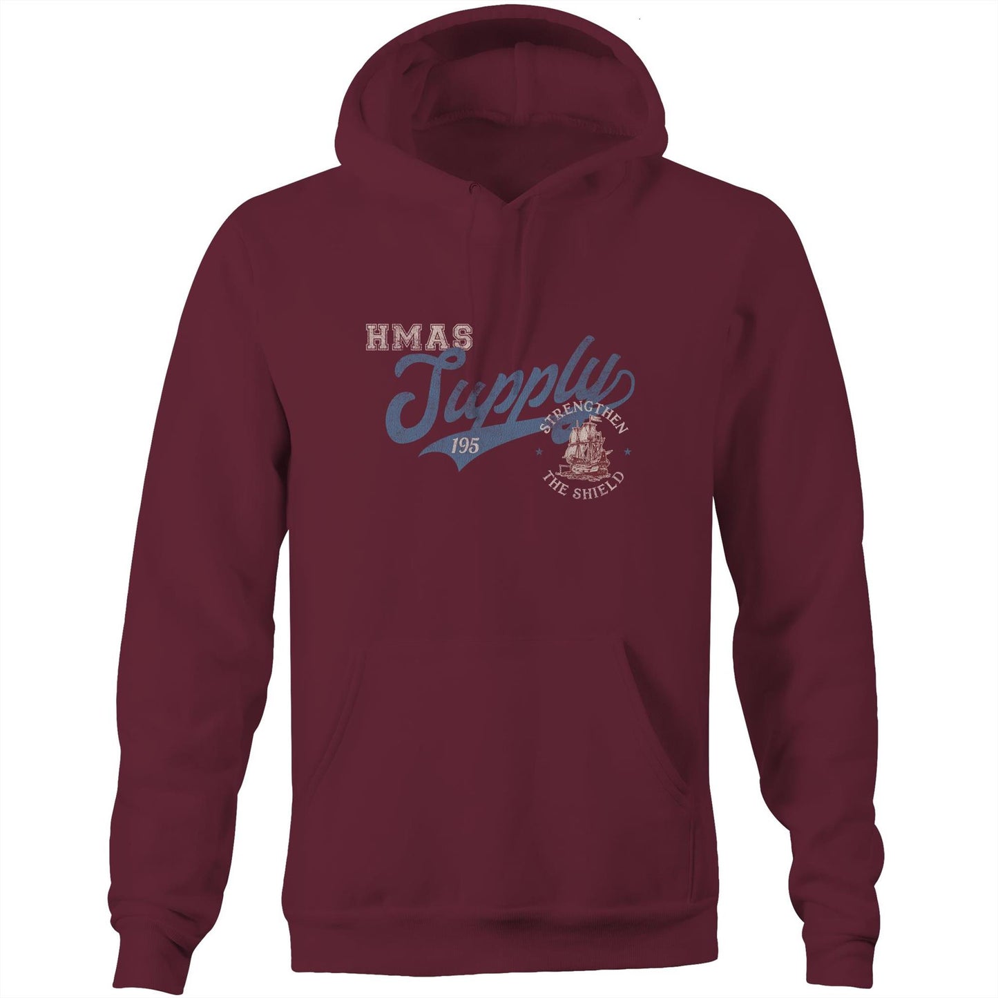 HMAS Supply AOR195 Men's Hoodie (style Bravo)