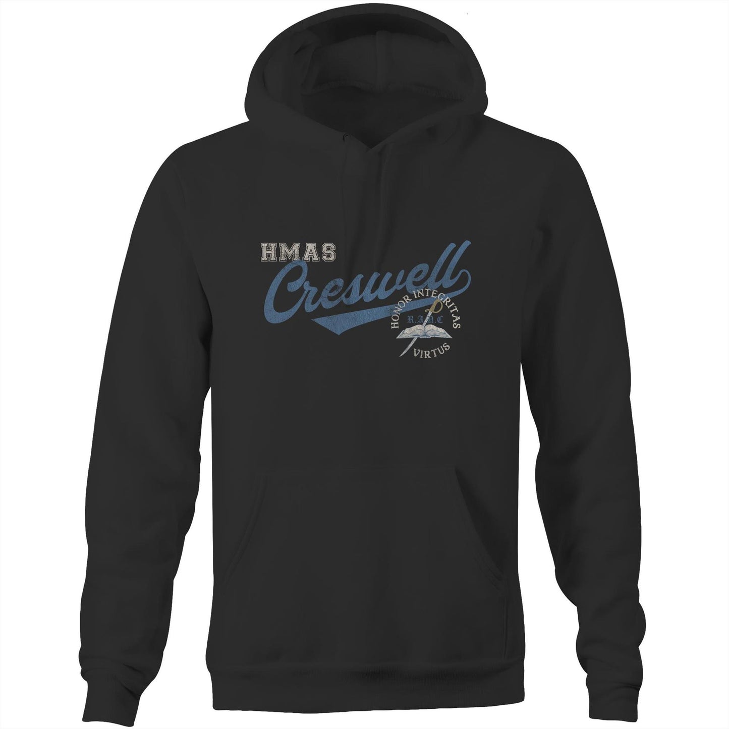 HMAS Creswell Men's Hoodie (style Bravo)