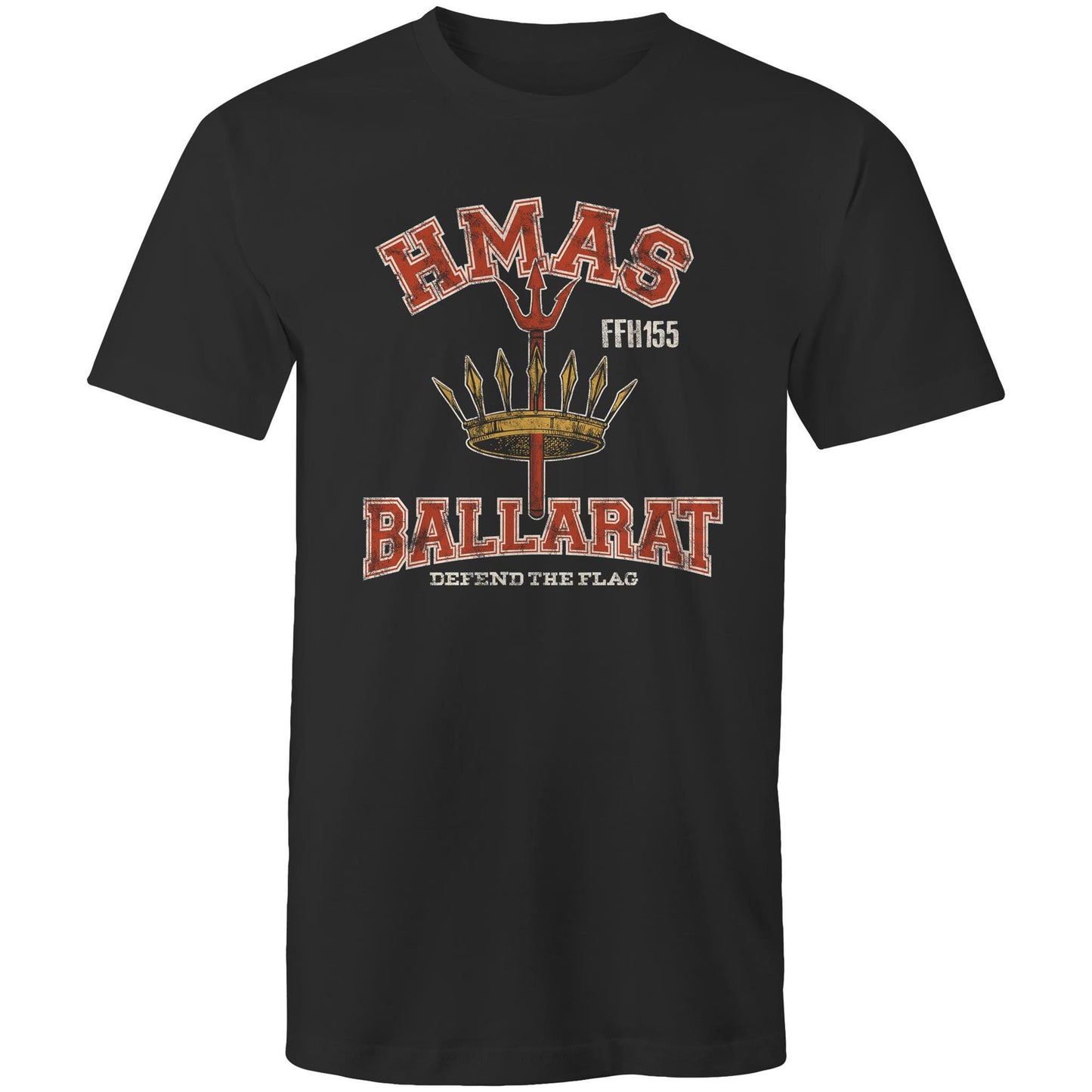 HMAS Ballarat (II) FFH155 Men's T-shirt (style Alpha, colour)
