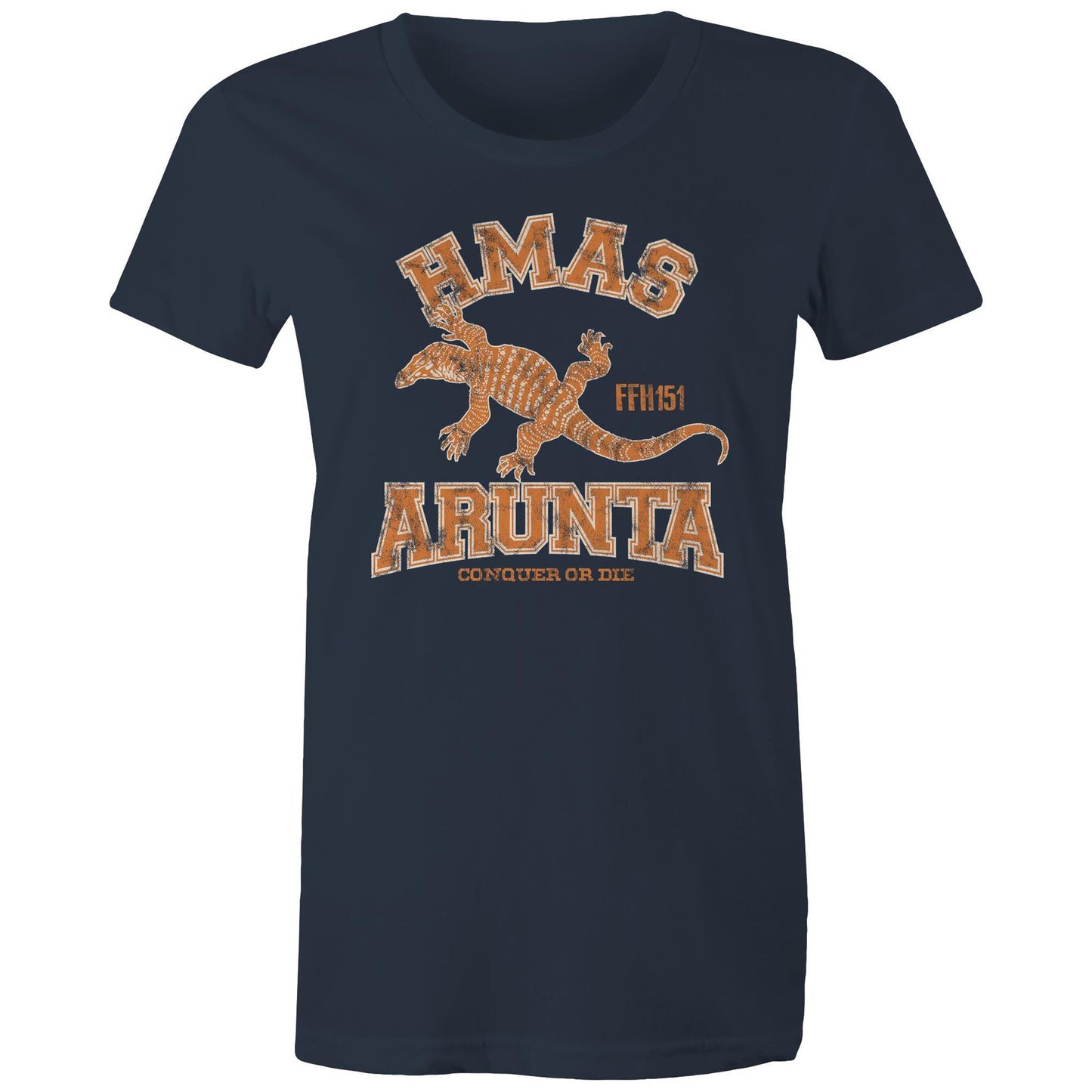 HMAS Arunta (II) FFH151 Women's T-shirt (style Alpha, colour)
