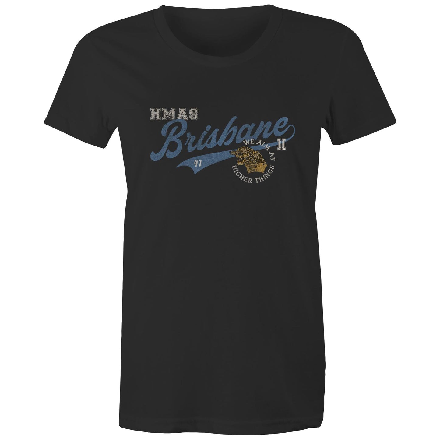 HMAS Brisbane (II) D41 Women's T-shirt (style Bravo)