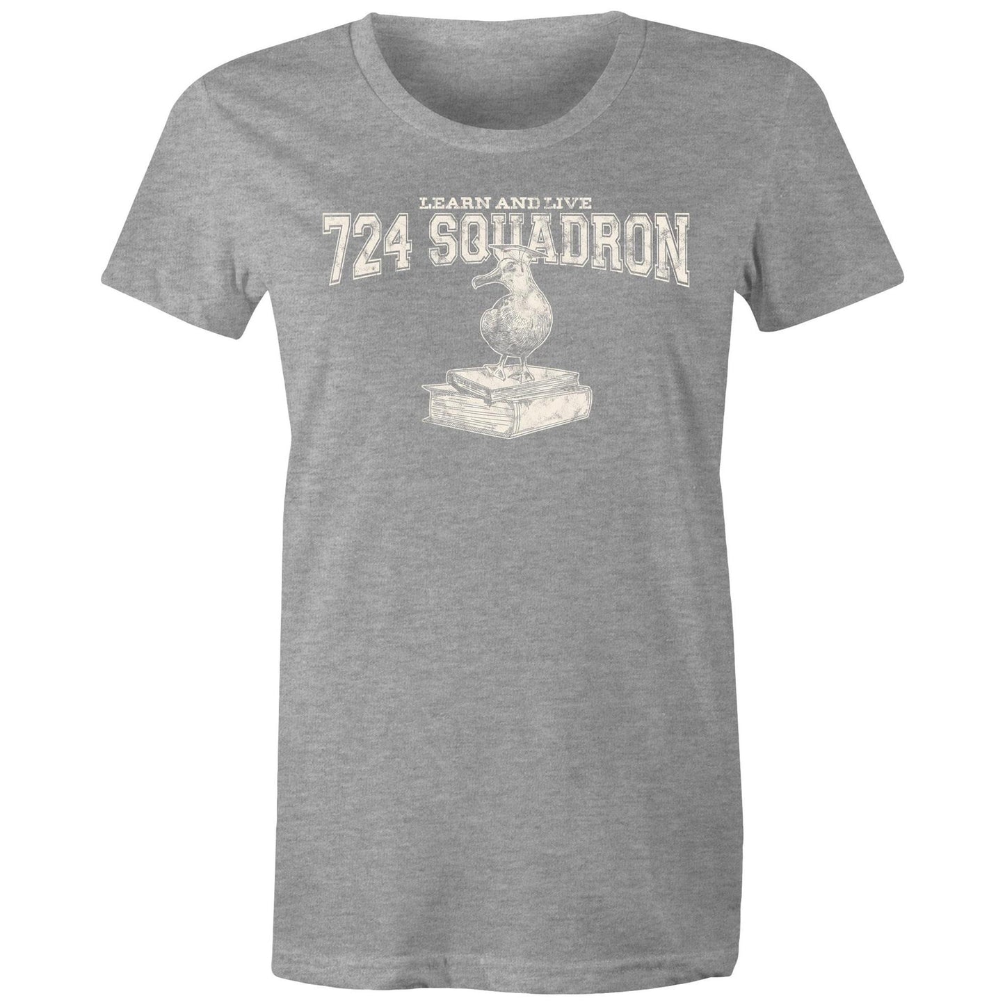 724 Squadron Women's T-shirt (style Alpha, white)