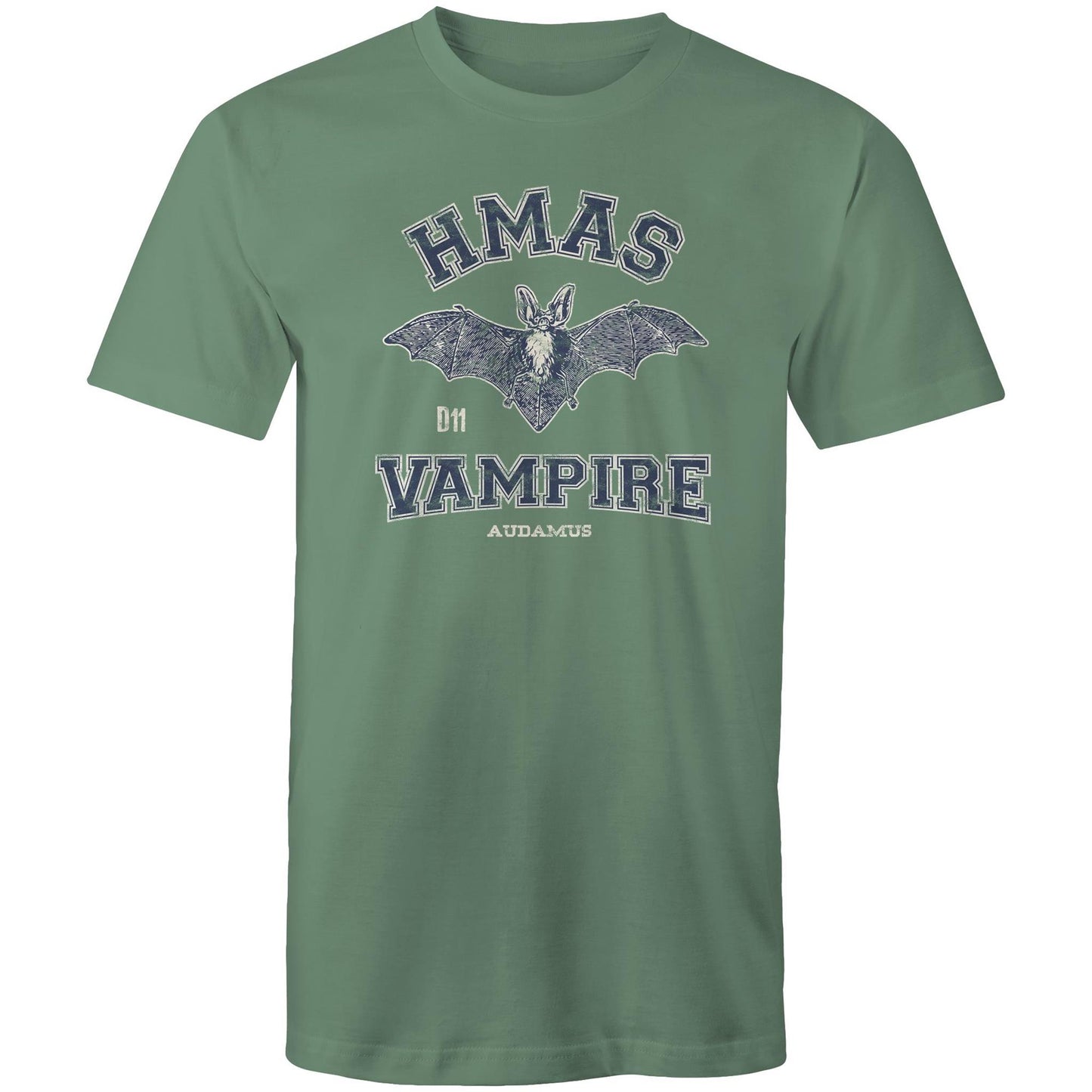 HMAS Vampire D11 Men's T-shirt (style Alpha, blue)