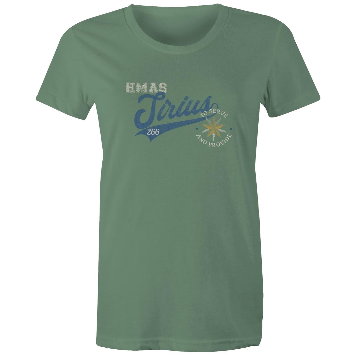 HMAS Sirius O266 Women's T-shirt (style Bravo)