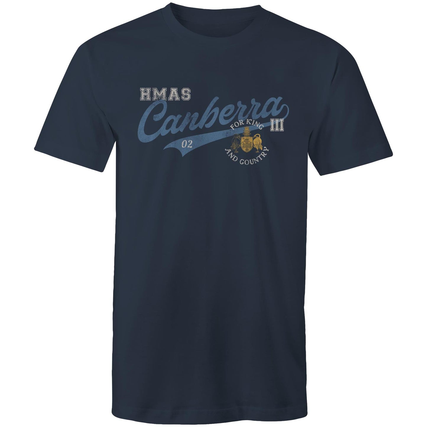 HMAS Canberra (III) L02 Men's T-shirt (style Bravo)
