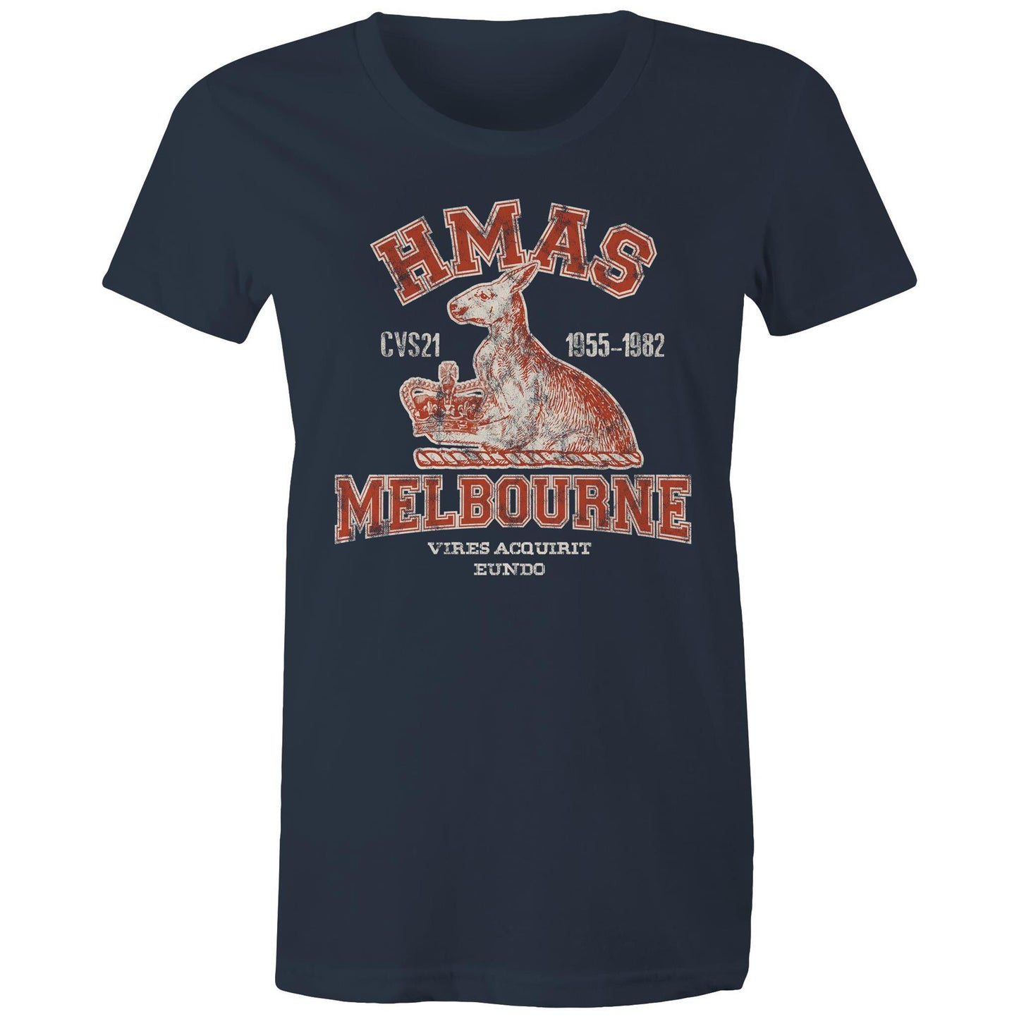 HMAS Melbourne (II) CVS21 Women's T-shirt (style Alpha, colour)