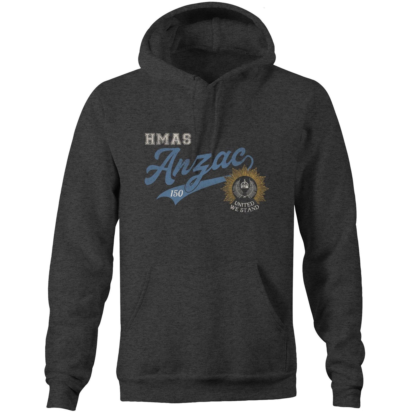 HMAS Anzac (III) FFH150 Men's Hoodie (style Bravo)