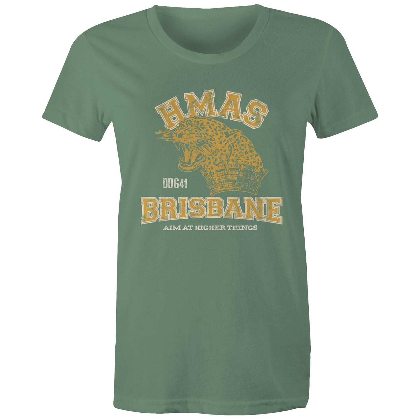 HMAS Brisbane (III) DDG41 Women's T-shirt colour (Style Alpha)