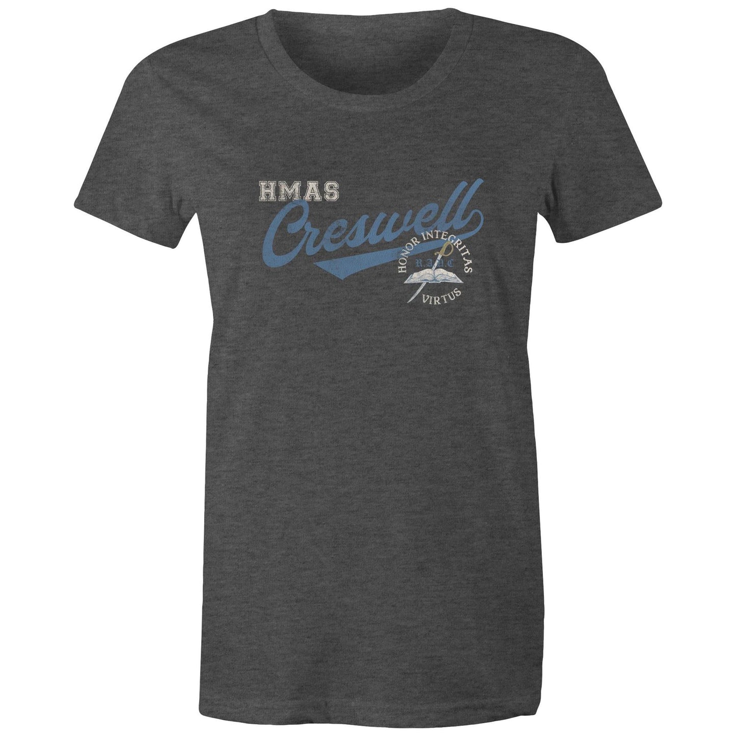 HMAS Creswell Women's T-shirt (style Bravo)