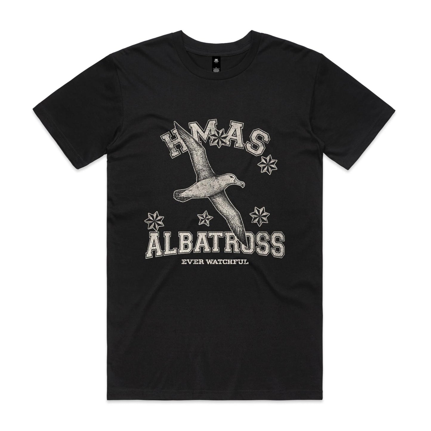 HMAS Albatross Men's T-shirt (style Alpha, white)
