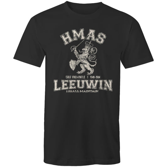 HMAS Leeuwin Men's T-shirt (style Alpha, white)