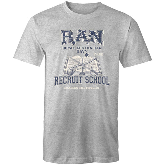 RAN Recruit School Men's T-shirt (style Alpha, blue)