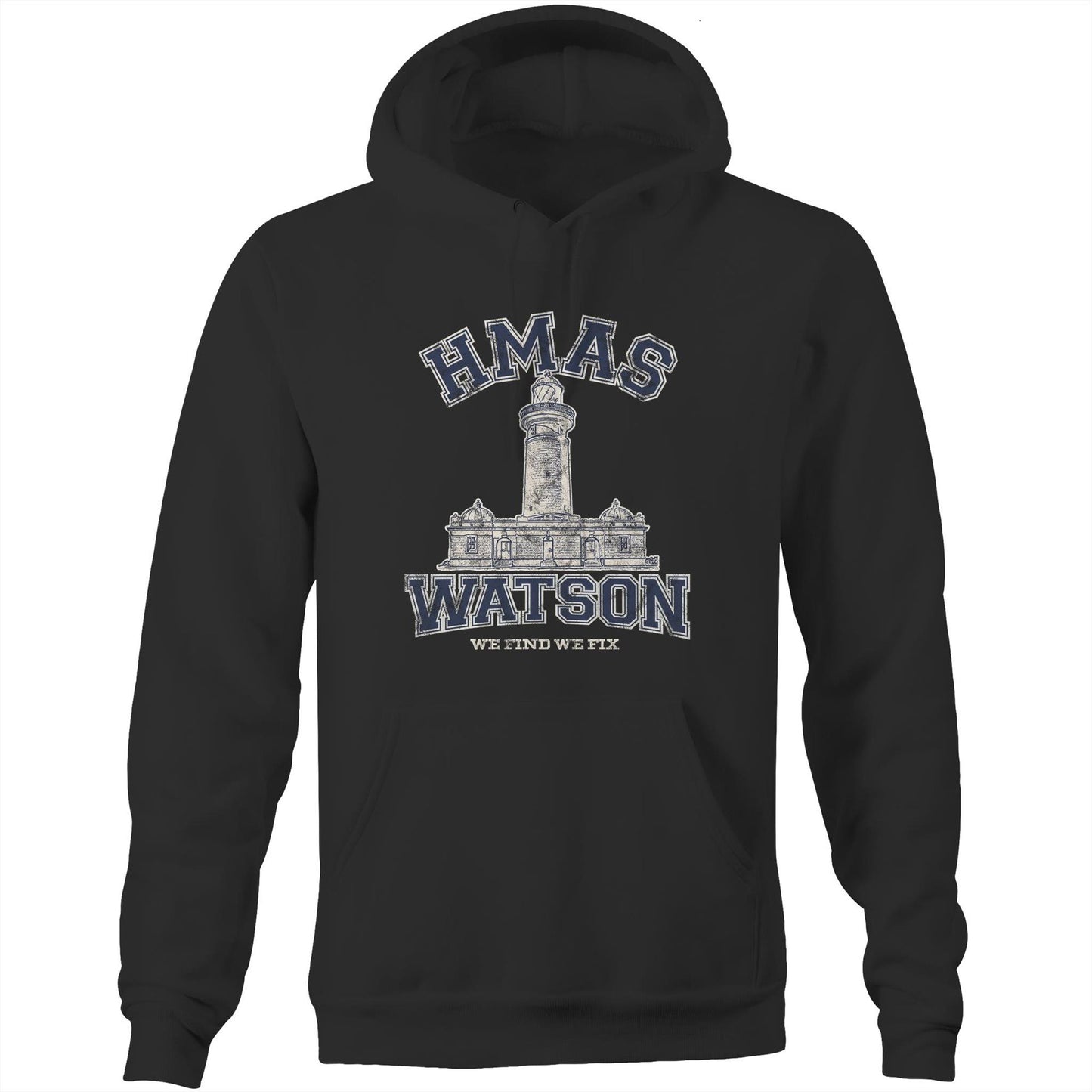HMAS Watson Men's Hoodie (style Alpha)