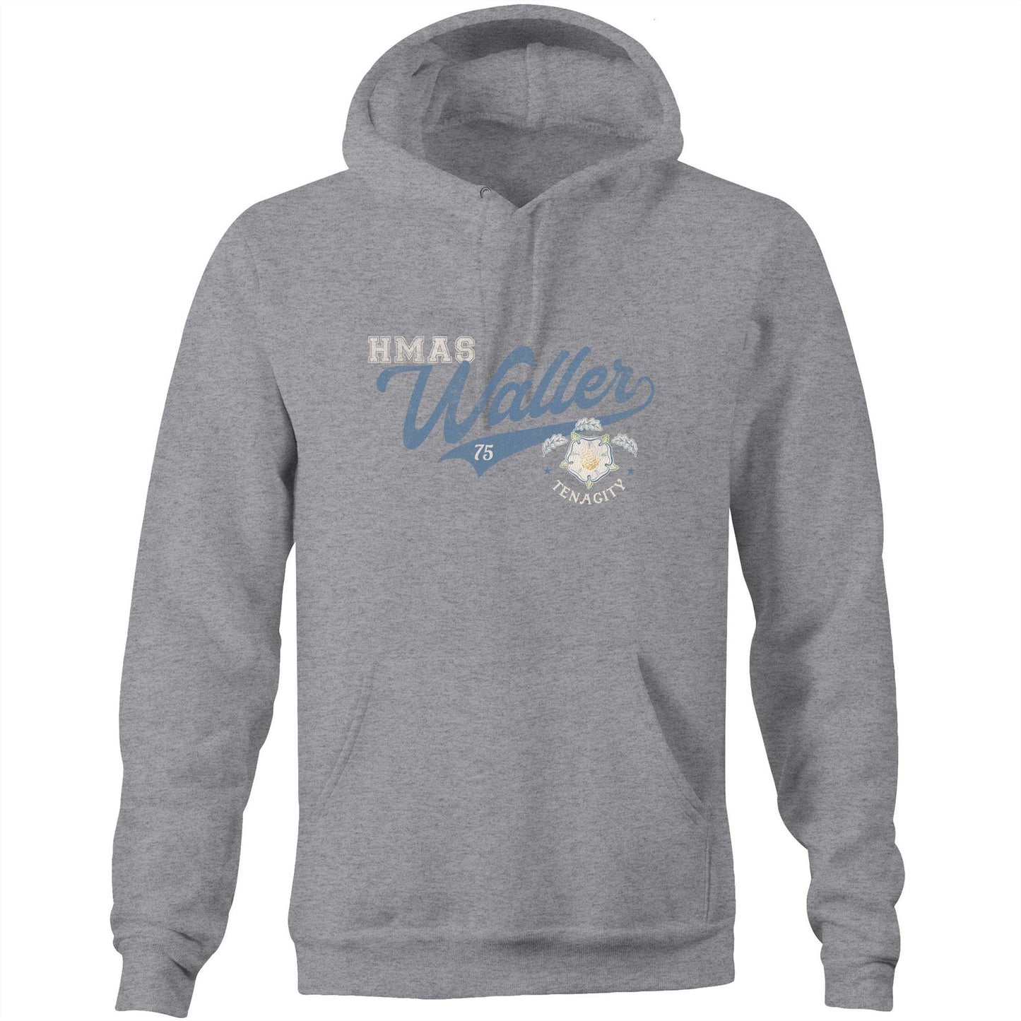 HMAS Waller SSG75 Men's Hoodie (style Bravo)