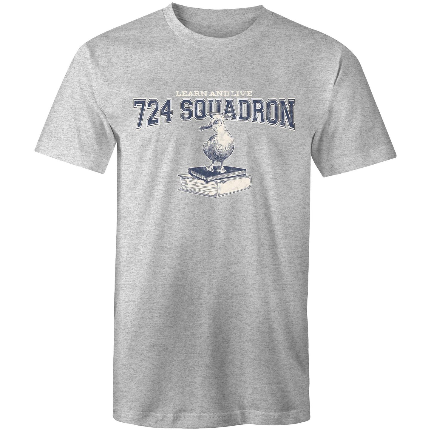 724 Squadron Men's T-shirt (style Alpha, blue)