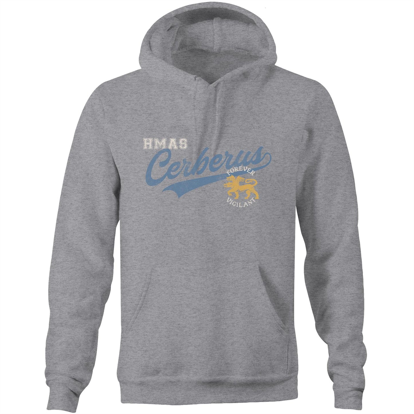 HMAS Cerberus Men's Hoodie (style Bravo)
