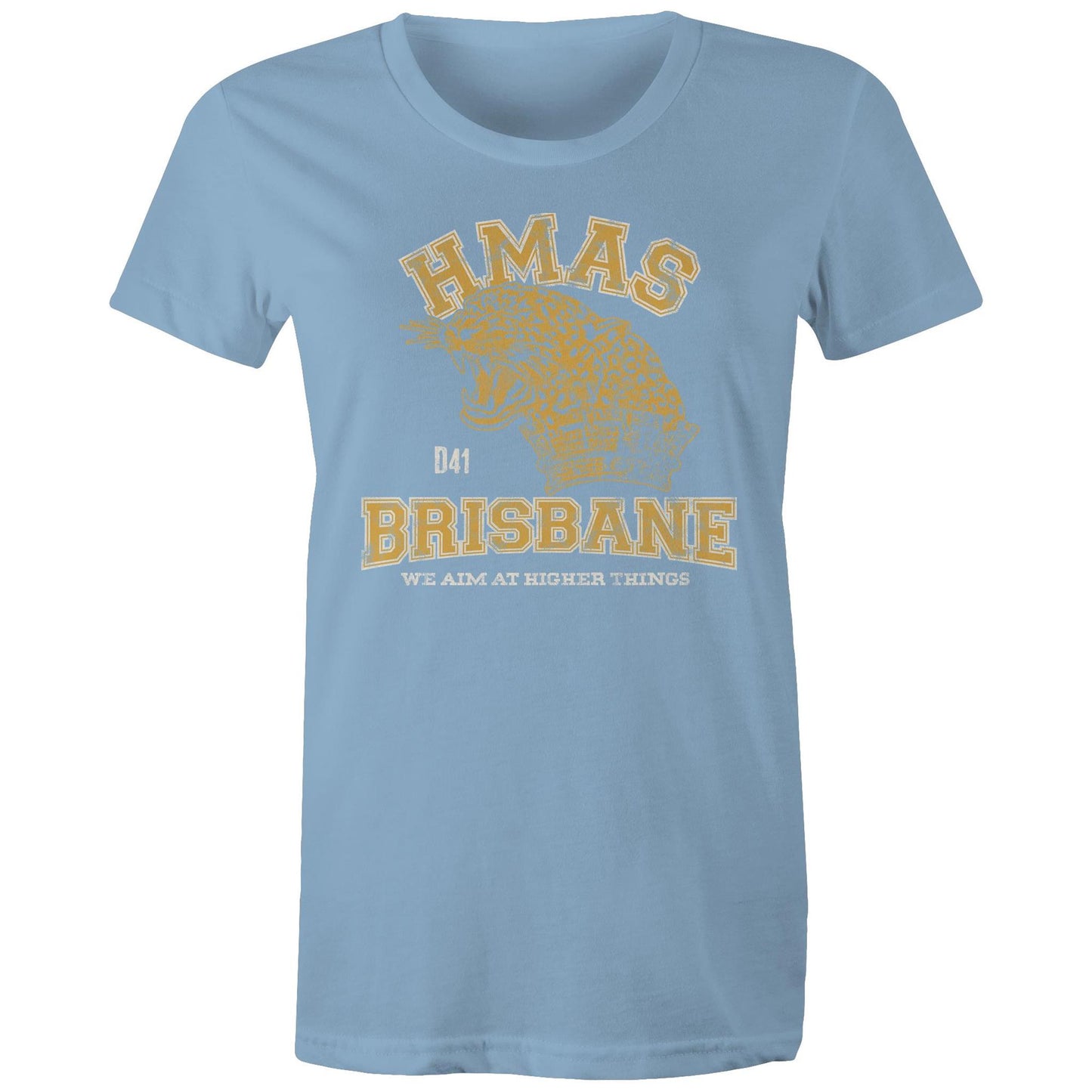 HMAS Brisbane (II) D41 Women's T-shirt (style Alpha, colour)
