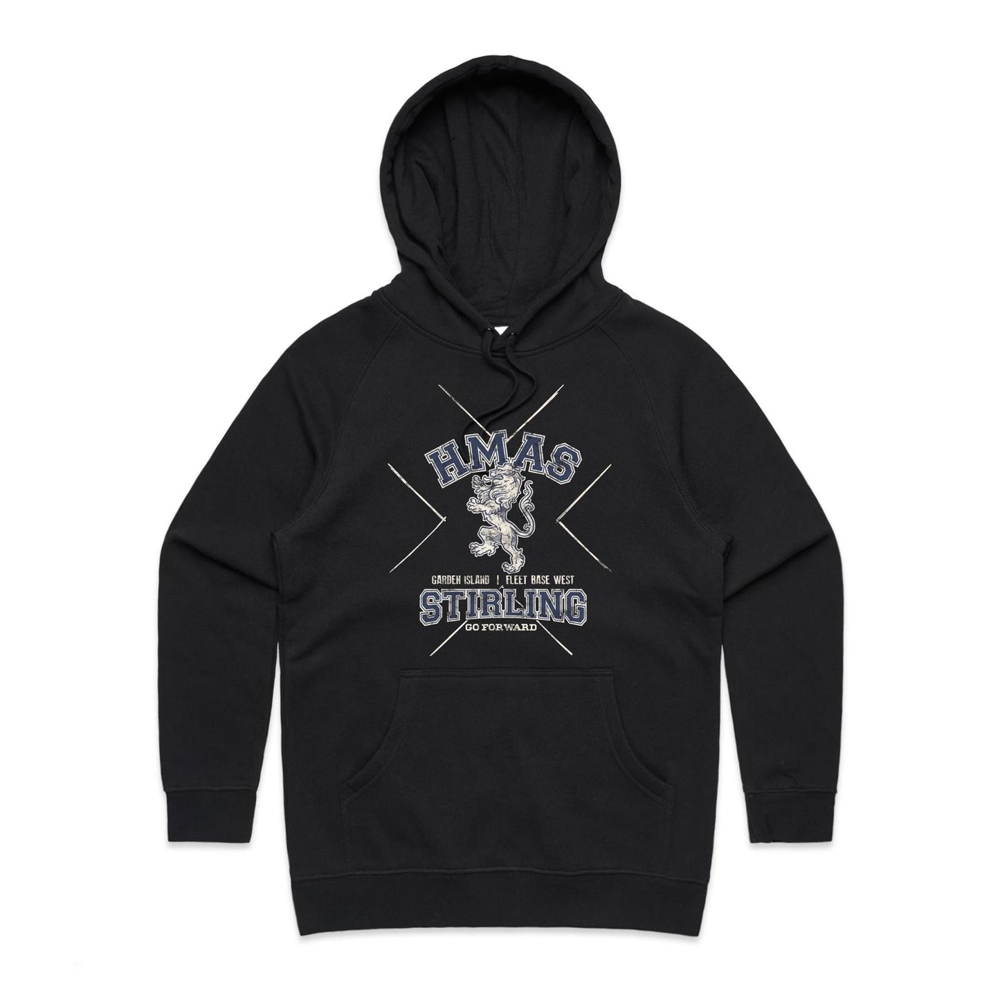 HMAS Stirling Women's Hoodie (style Alpha)