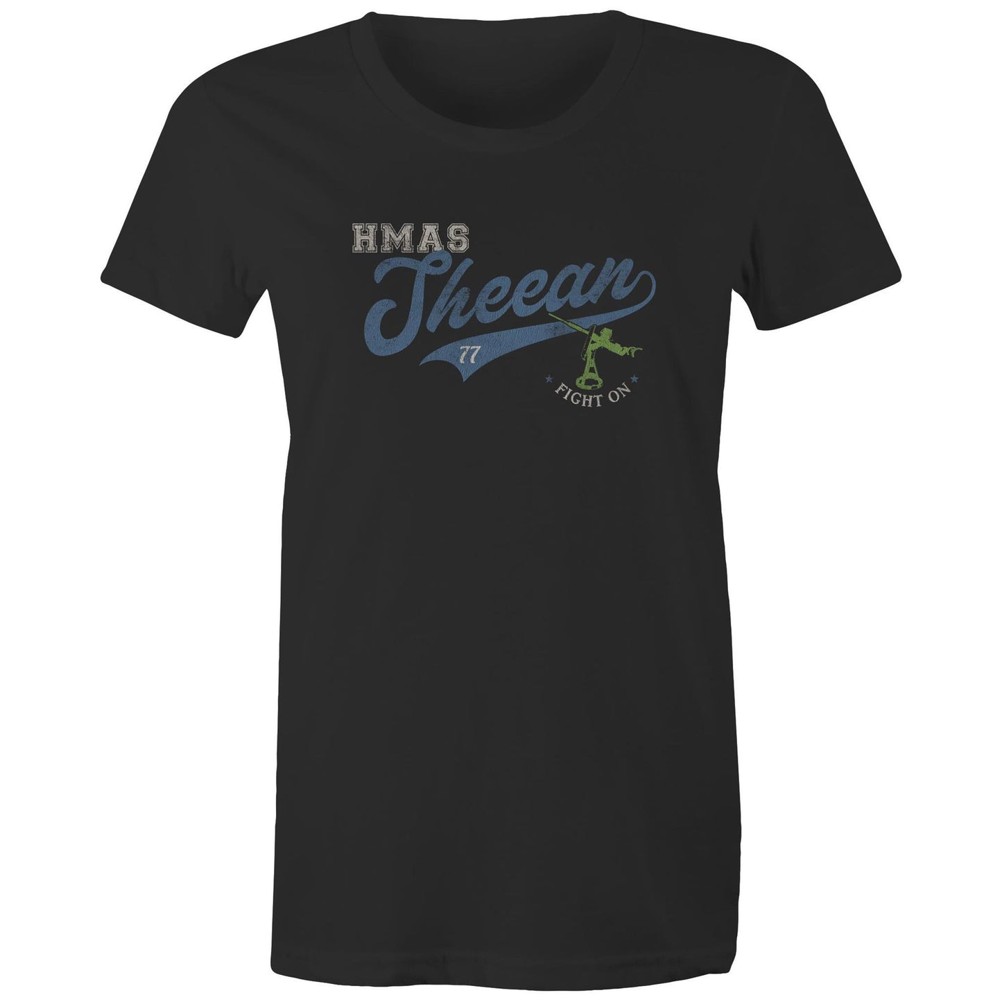 HMAS Sheean SSG77 Women's T-shirt (style Bravo)