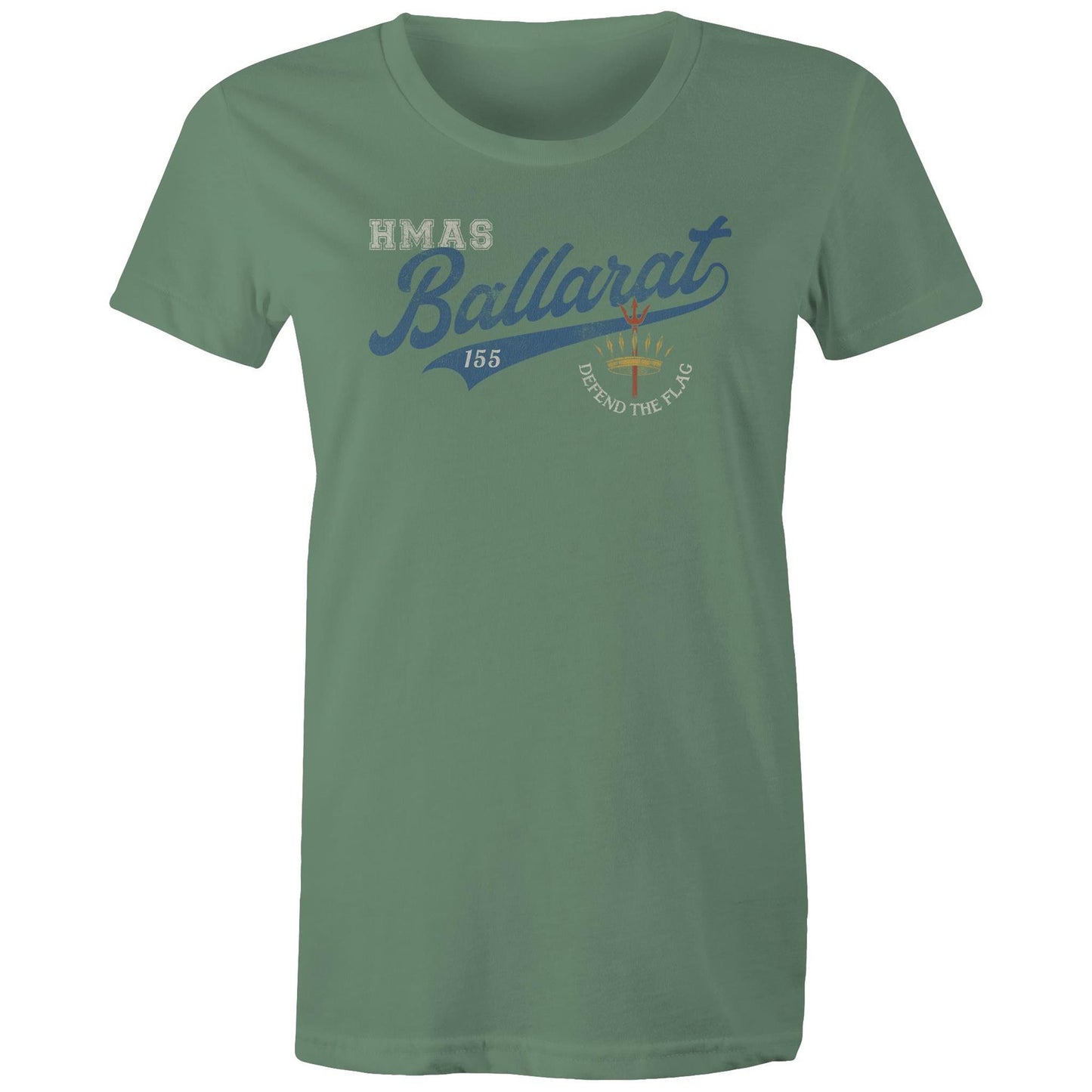 HMAS Ballarat (II) FFH156 Women's T-shirt (style Bravo)