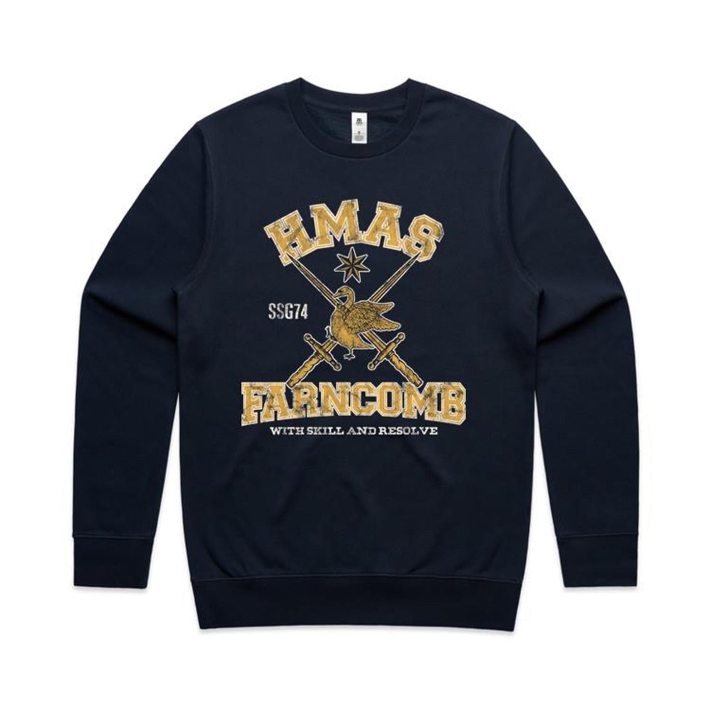 HMAS Farncomb SSG74 Men's Jumper (style Alpha)