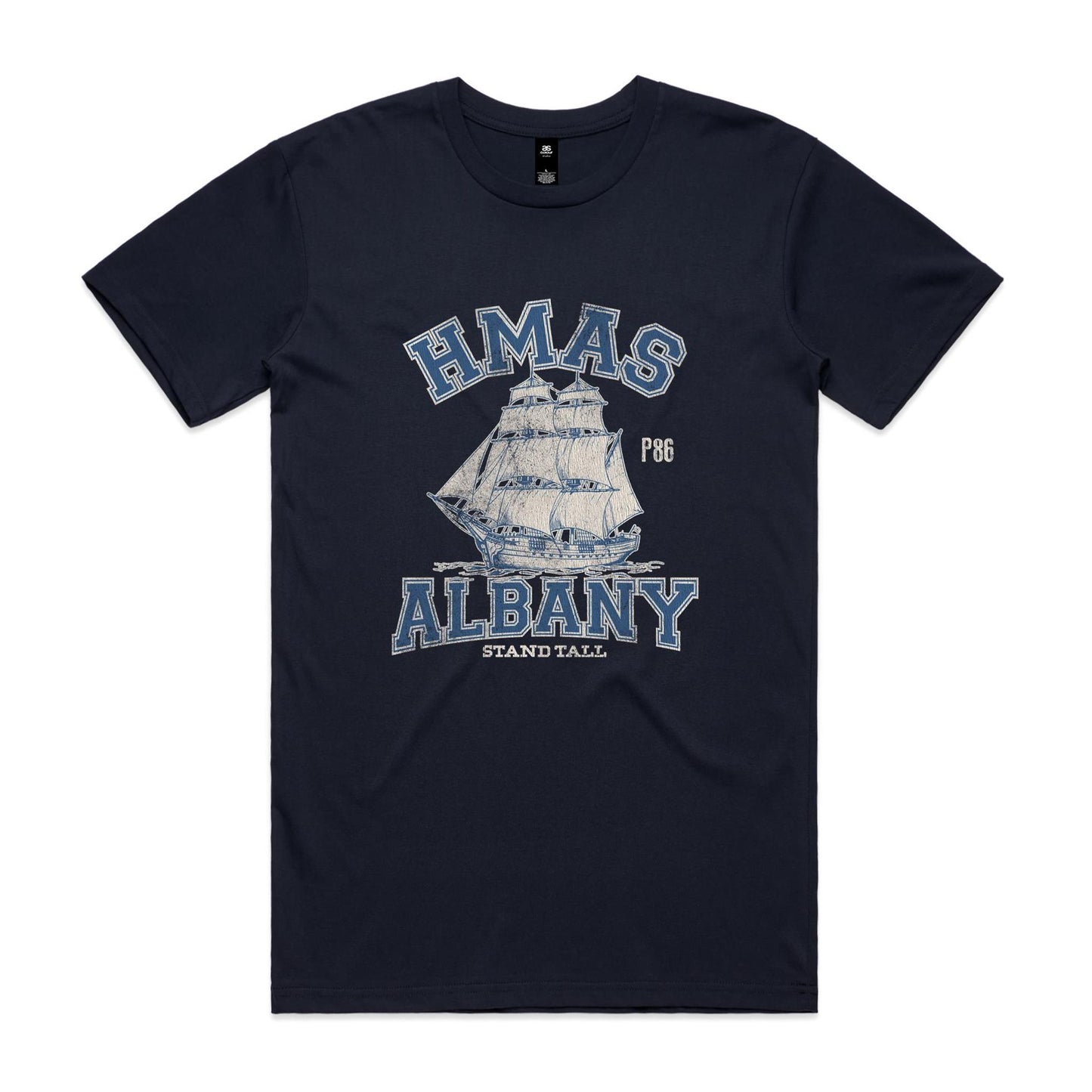 HMAS Albany P86 Men's T-shirt (style Alpha, colour)