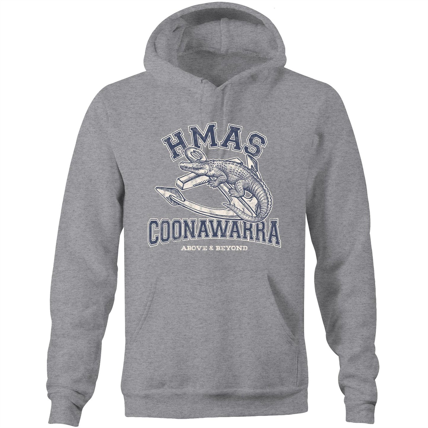 HMAS Coonawarra Men's Hoodie (style Alpha)