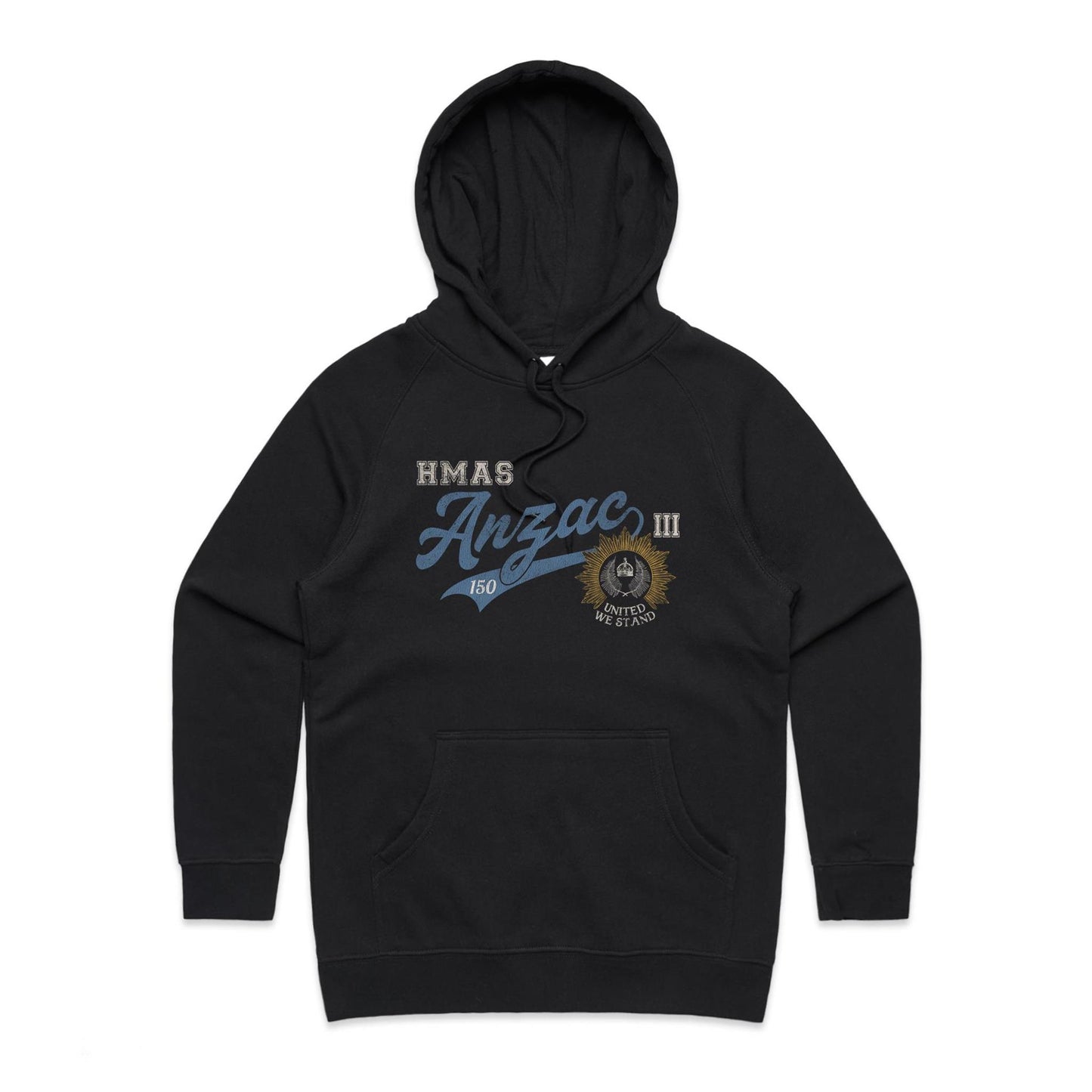 HMAS Anzac (III) FFH150 Women's Hoodie (style Bravo)