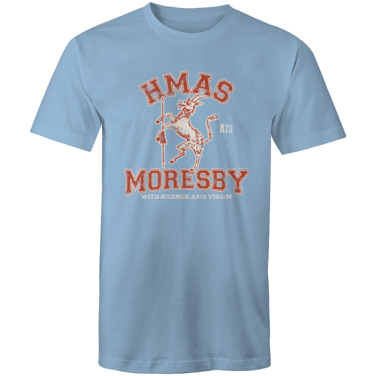 HMAS Moresby (II) A73 Men's T-shirt (style Alpha, colour)