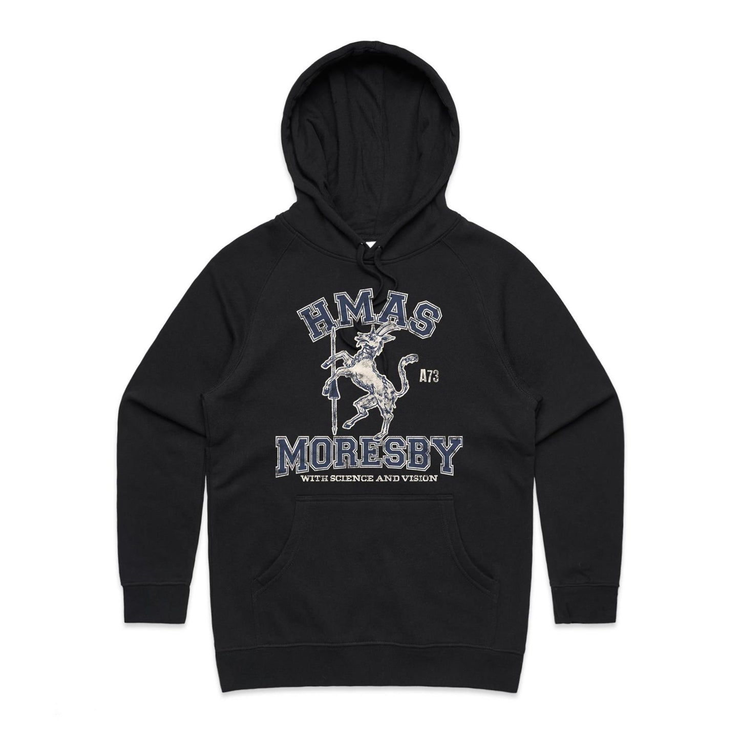 HMAS Moresby (II) A73 Women's Hoodie (style Alpha)