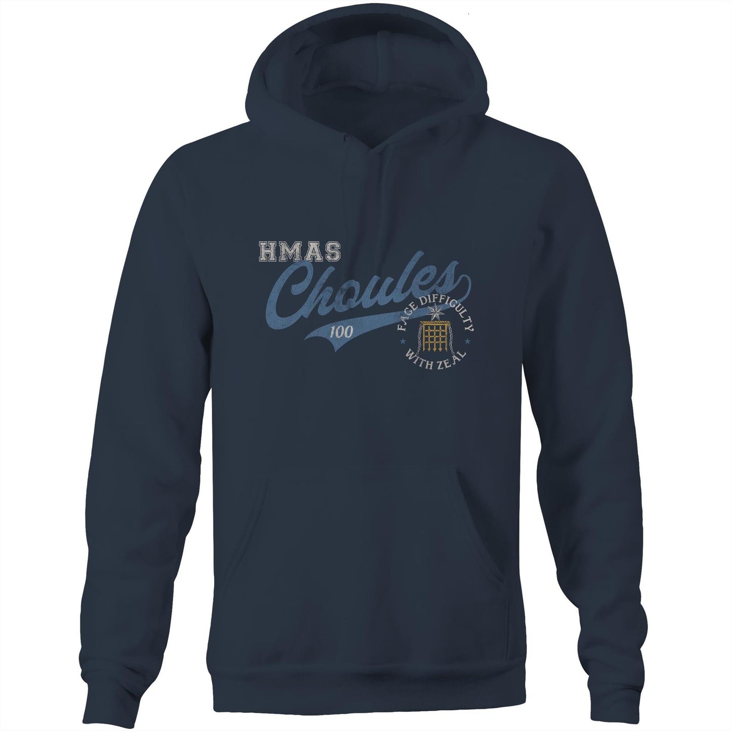 HMAS Choules L100 Men's Hoodie (style Bravo)