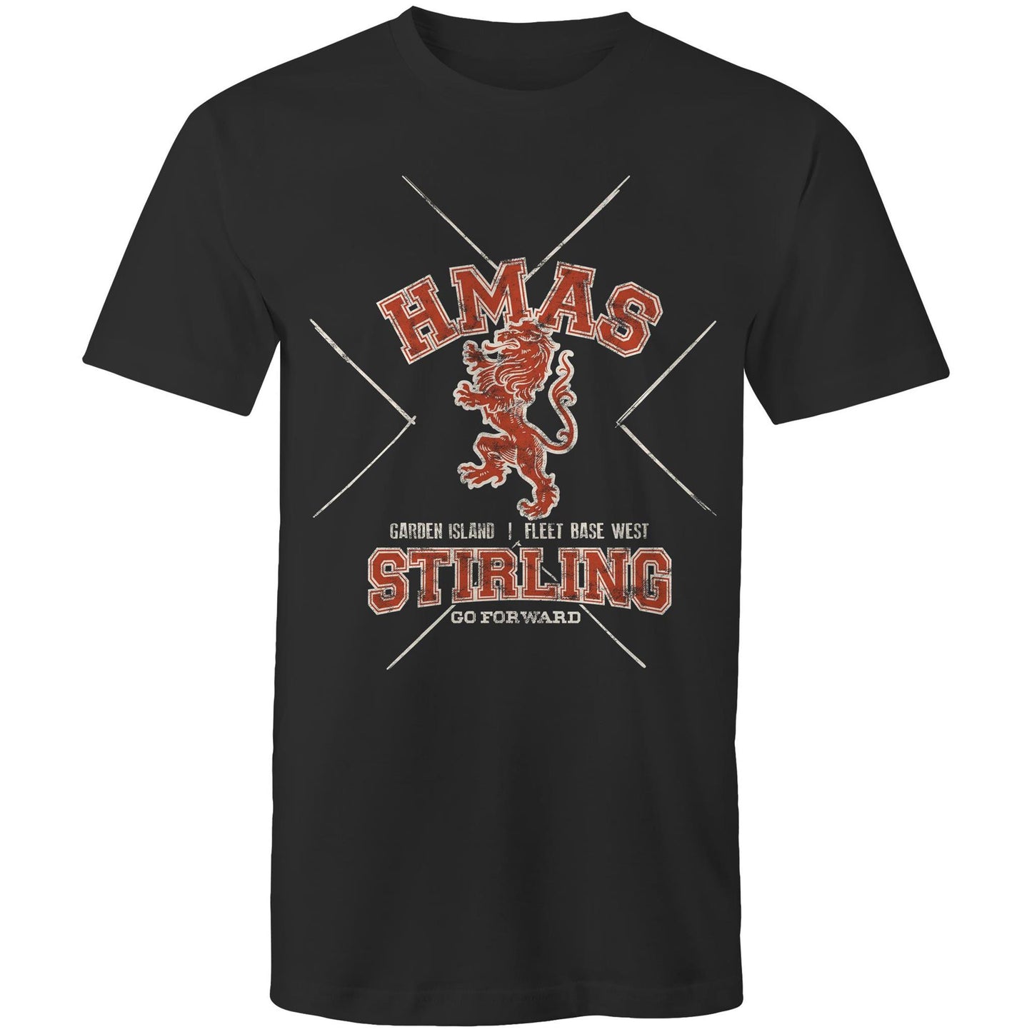 HMAS Stirling Men's T-shirt (style Alpha, colour)