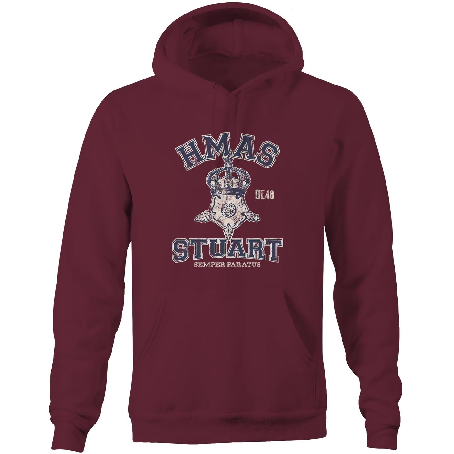 HMAS Stuart (II) DE48 Men's Hoodie (style Alpha)
