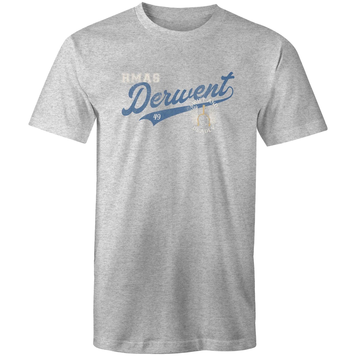 HMAS Derwent DE49 Men's T-shirt (style Bravo)
