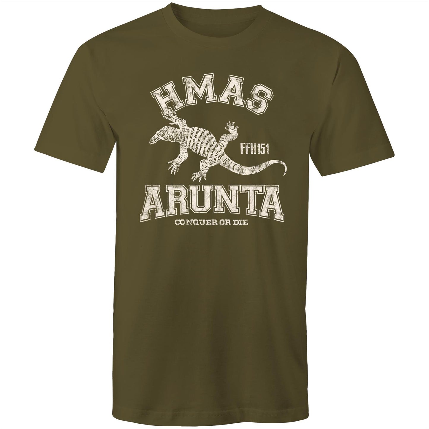 HMAS Arunta (II) FFH151 Men's T-shirt (style Alpha, white)