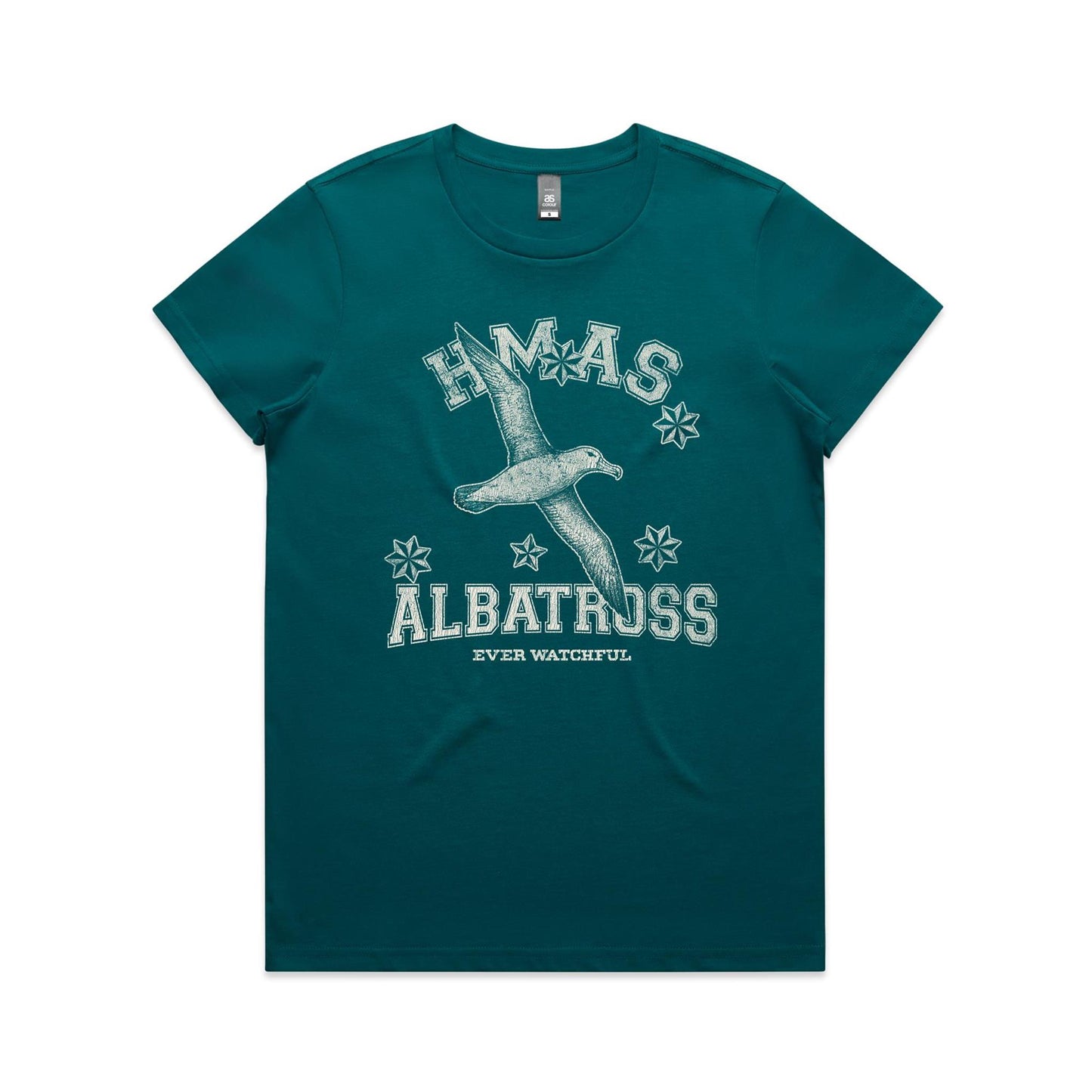 HMAS Albatross Women's T-shirt (style Alpha, white)