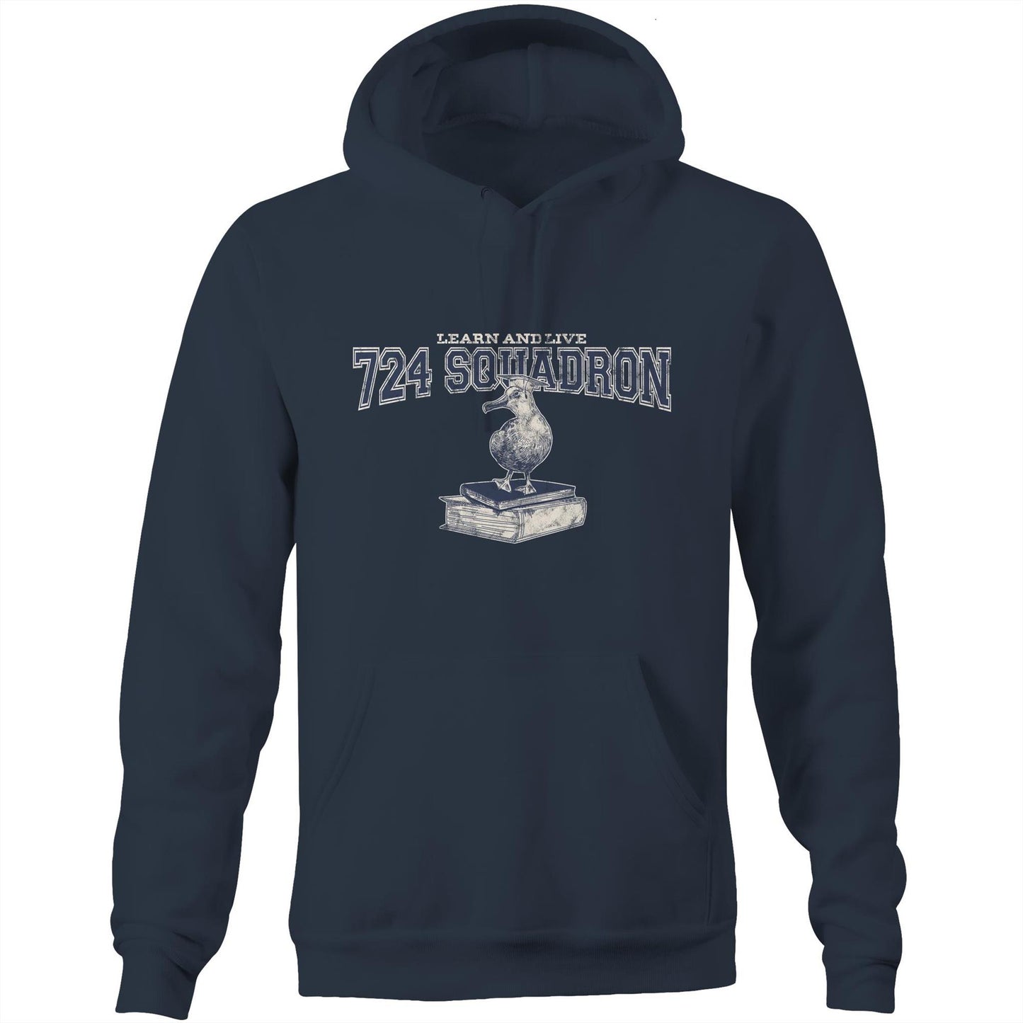 724 Squadron Men's Hoodie (style Alpha)