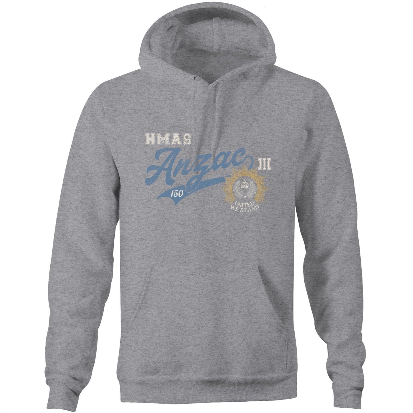 HMAS Anzac (III) FFH150 Men's Hoodie (style Bravo)