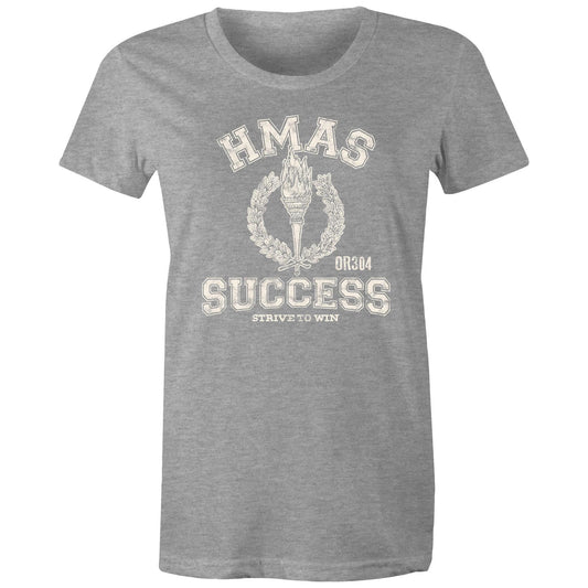 HMAS Success OR304 Women's T-shirt (style Alpha, white)