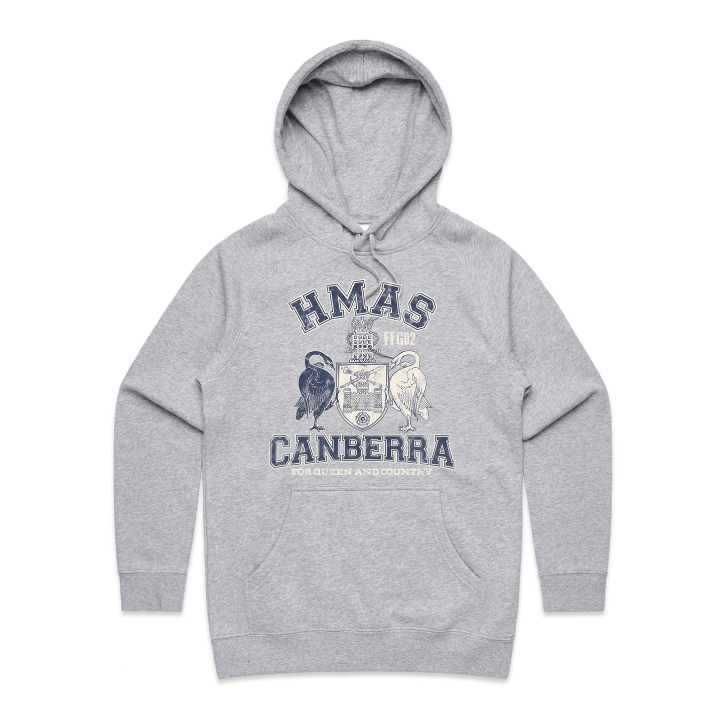 HMAS Canberra (II) FFG02 Women's Hoodie (style Alpha)