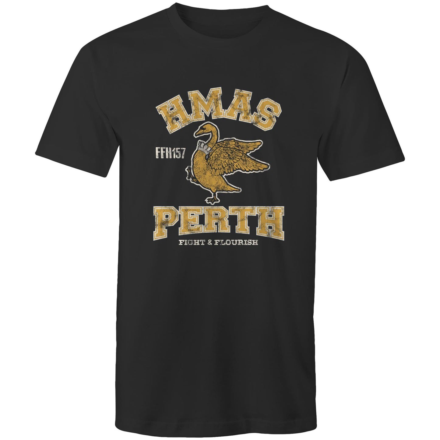 HMAS Perth (III) FFH157 Men's T-shirt (style Alpha, colour)