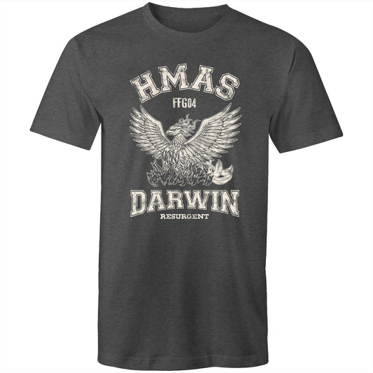 HMAS Darwin FFG04 Men's T-shirt (style Alpha, white)