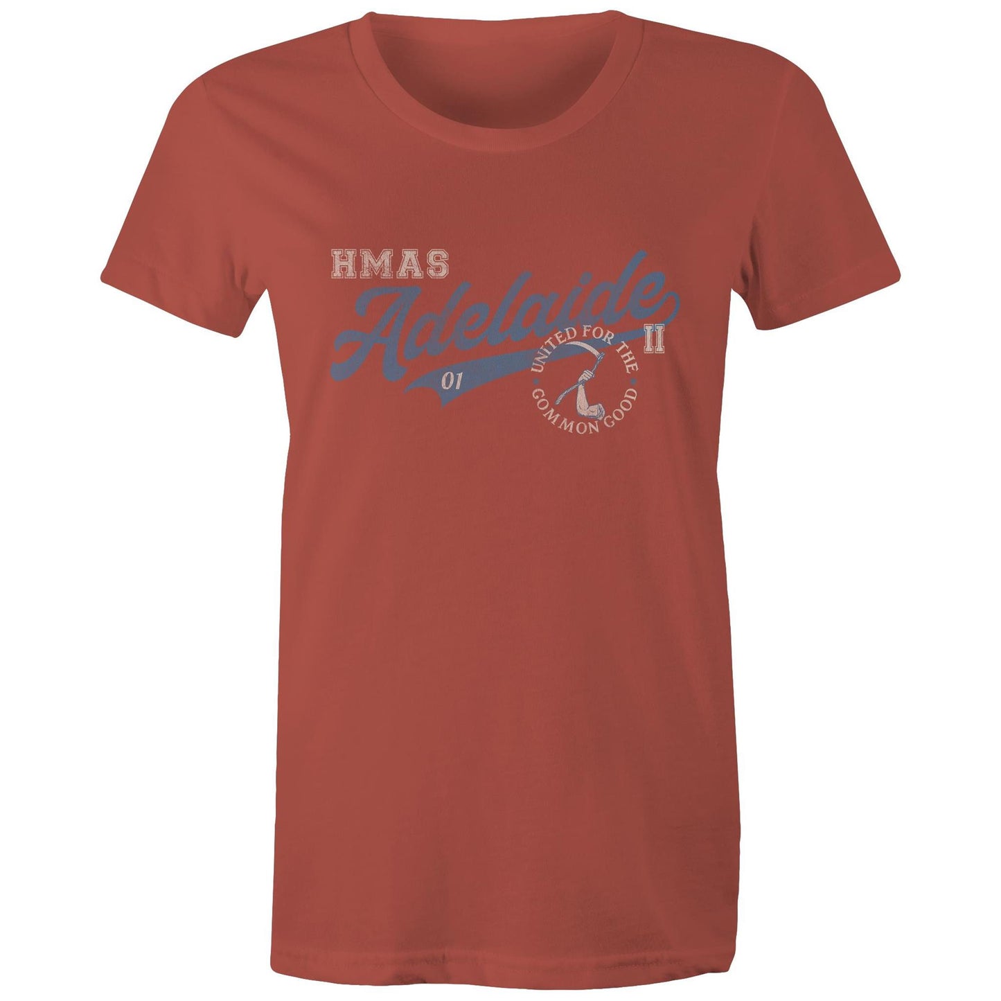HMAS Adelaide (II) FFG01 Women's T-shirt (style Bravo)