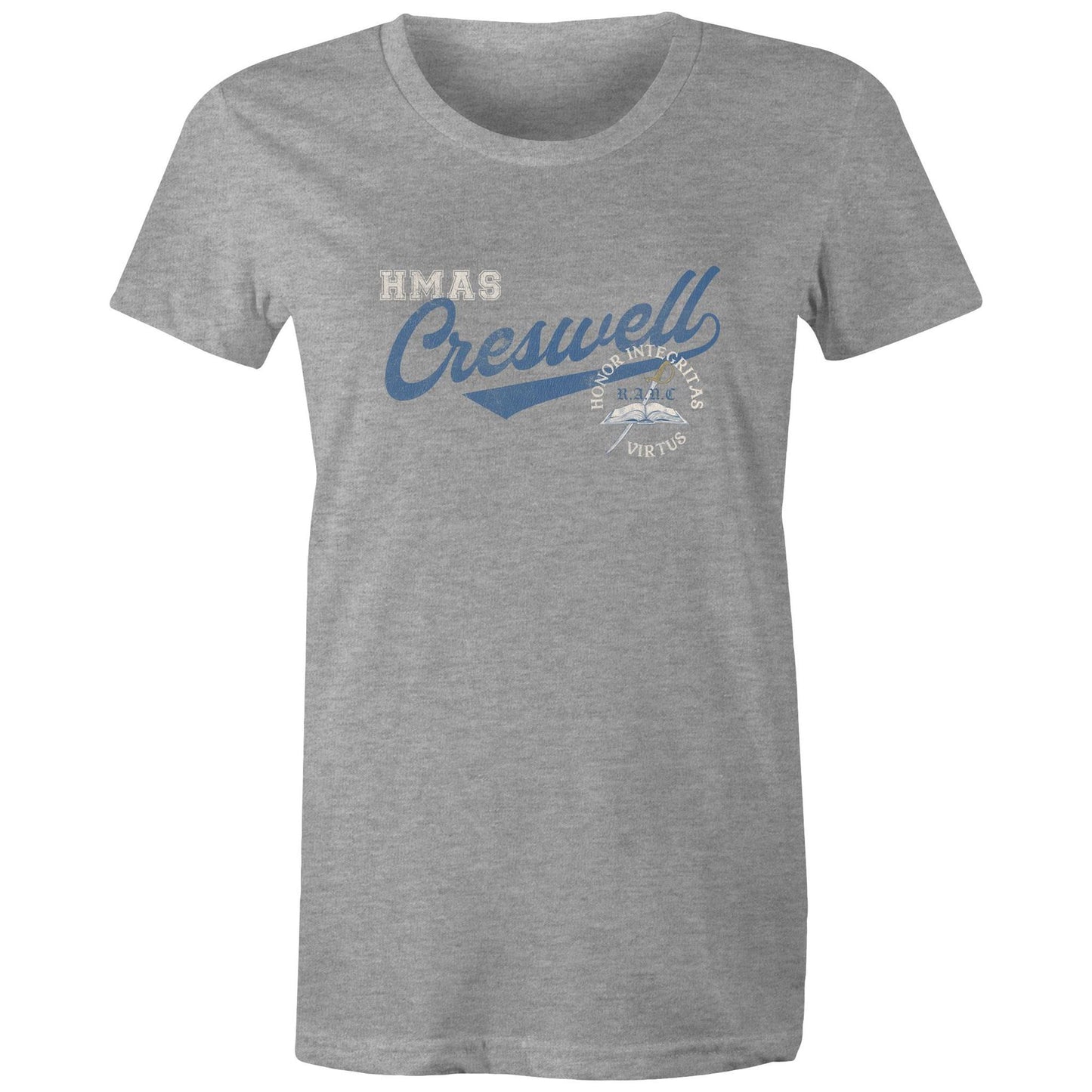HMAS Creswell Women's T-shirt (style Bravo)