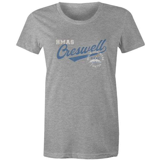 HMAS Creswell Women's T-shirt (style Bravo)