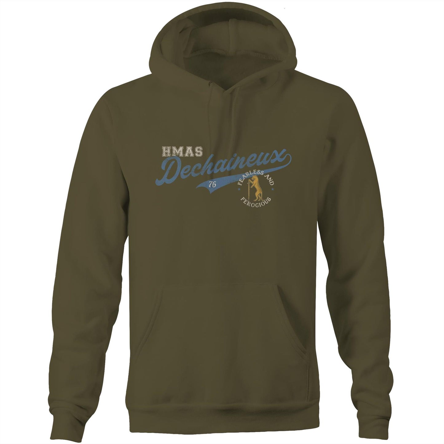 HMAS Dechaineux SSG76 Men's Hoodie (style Bravo)