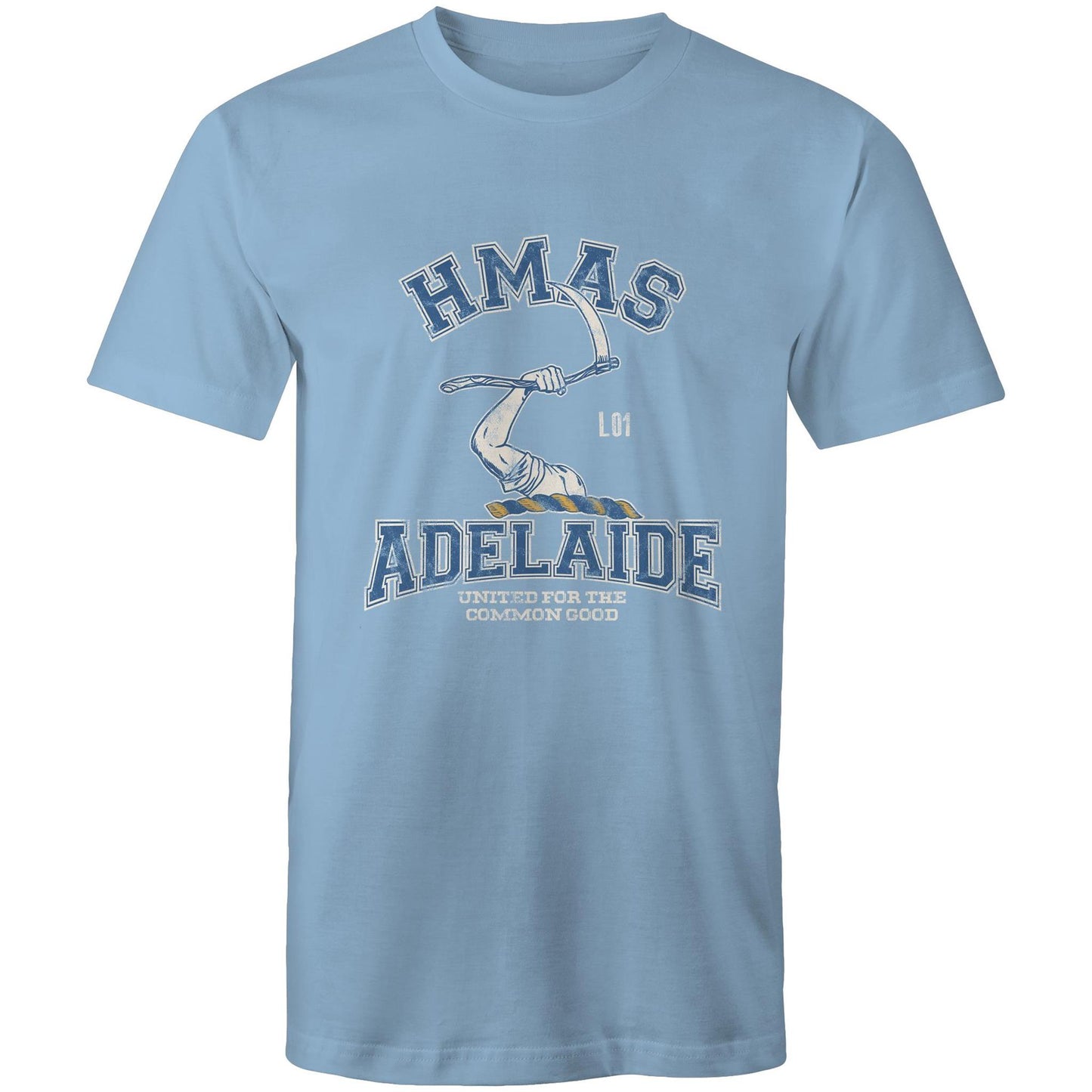 HMAS Adelaide (III) L01 Men's T-shirt (style Alpha, colour)